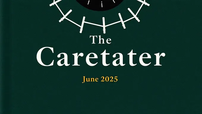 Le livre "The Caretaker" est annoncé pour juin 2025